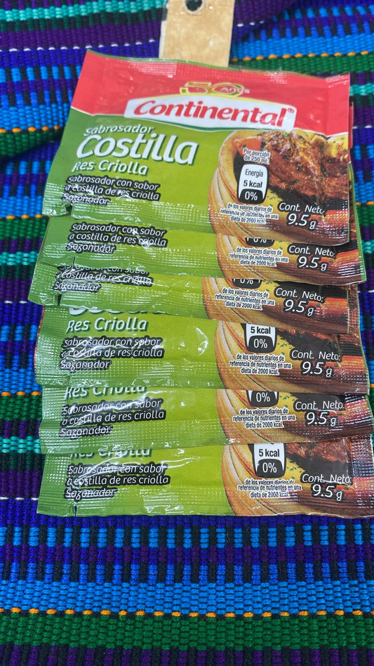 Consomé sabor Costilla de res criolla