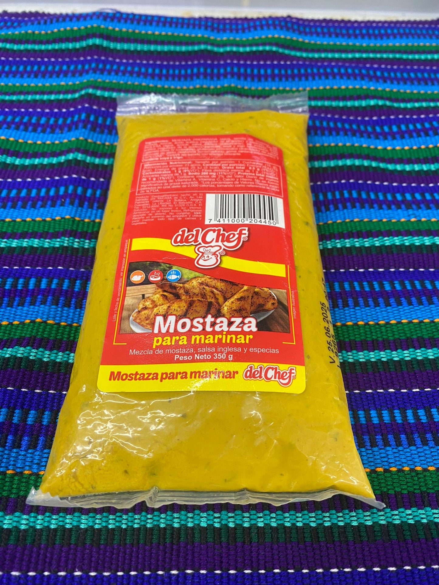 delChef Mostaza para marinar